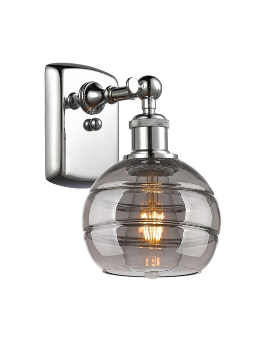 Innovations 516-1W-PC-G556-6SM One Light Wall Sconce, Polished Chrome