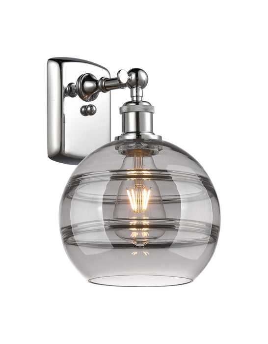 Innovations 516-1W-PC-G556-8SM One Light Wall Sconce, Polished Chrome