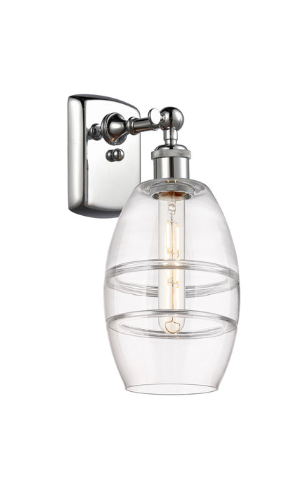 Innovations 516-1W-PC-G557-6CL One Light Wall Sconce, Polished Chrome