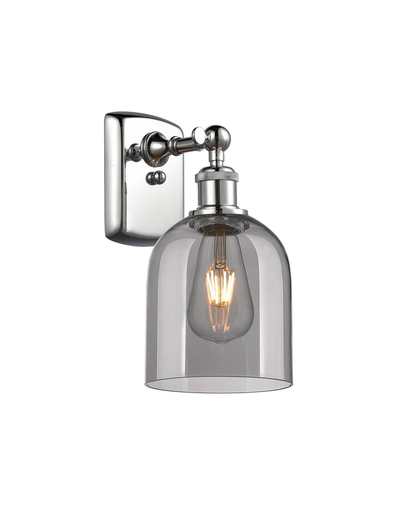 Innovations 516-1W-PC-G558-6SM One Light Wall Sconce, Polished Chrome