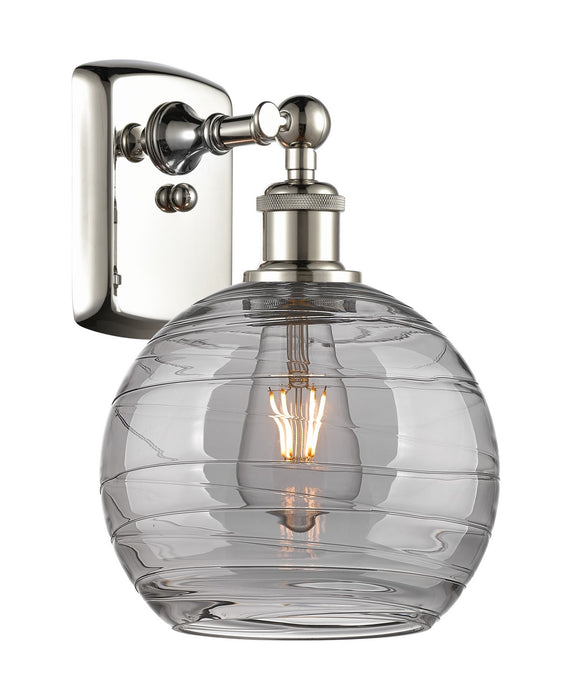 Innovations 516-1W-PN-G1213-8SM One Light Wall Sconce, Polished Nickel