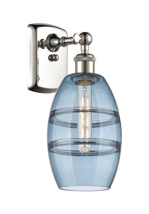 Innovations 516-1W-PN-G557-6BL One Light Wall Sconce, Polished Nickel