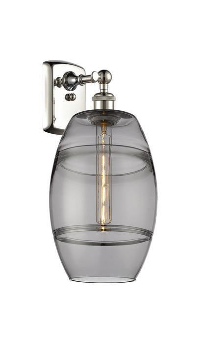 Innovations 516-1W-PN-G557-8SM One Light Wall Sconce, Polished Nickel