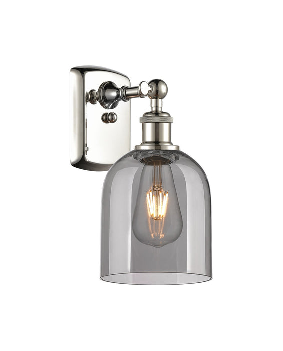 Innovations 516-1W-PN-G558-6SM One Light Wall Sconce, Polished Nickel