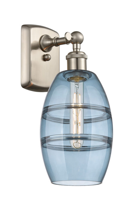 Innovations 516-1W-SN-G557-6BL One Light Wall Sconce, Brushed Satin Nickel