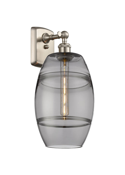 Innovations 516-1W-SN-G557-8SM One Light Wall Sconce, Brushed Satin Nickel