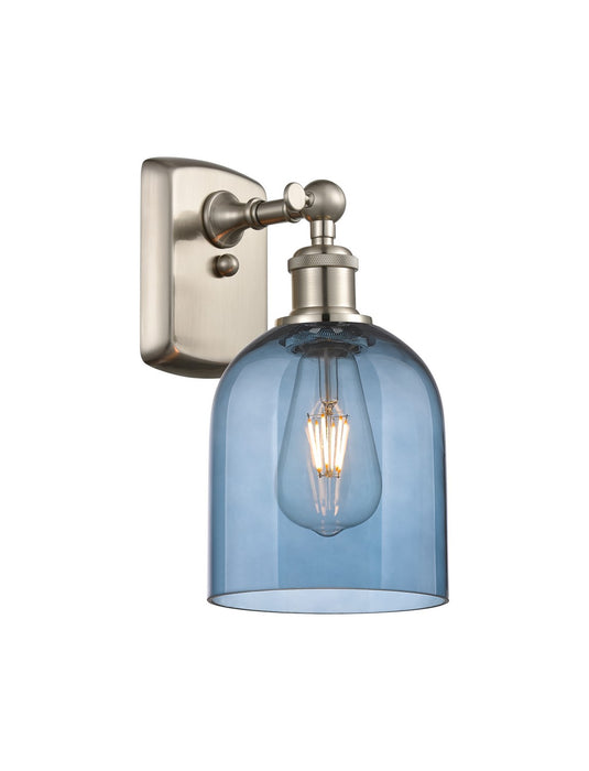 Innovations 516-1W-SN-G558-6BL One Light Wall Sconce, Brushed Satin Nickel