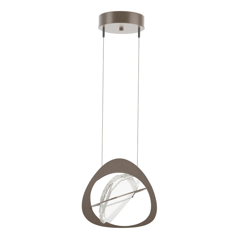 Hubbardton Forge 137730-LED-STND-05-ZM0568 LED Pendant, Bronze