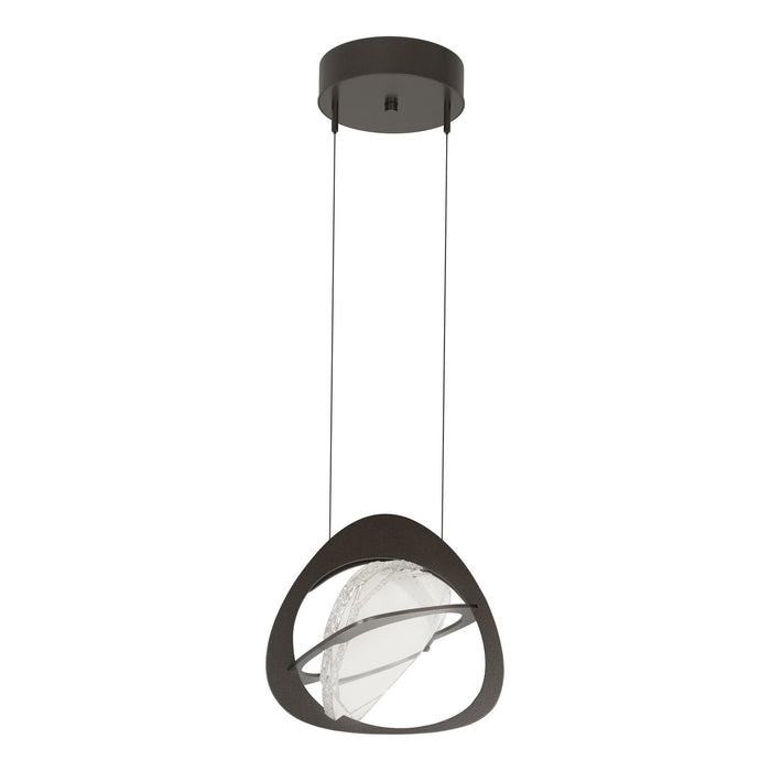 Hubbardton Forge 137730-LED-STND-14-ZM0568 LED Pendant, Oil Rubbed Bronze