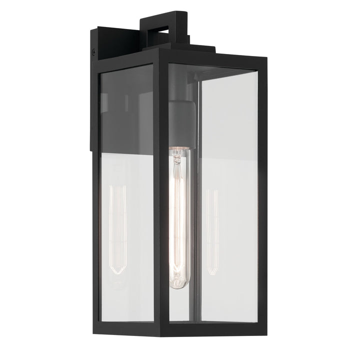 Kichler 59111BKT One Light Outdoor Wall Mount, Textured Black