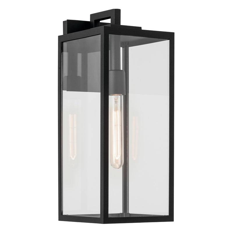 Kichler 59112BKT One Light Outdoor Wall Mount, Textured Black