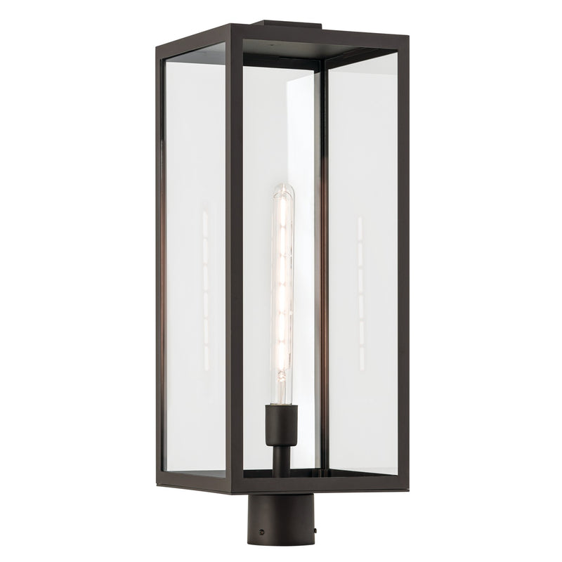 Kichler 59115OZ One Light Outdoor Post Mount, Olde Bronze
