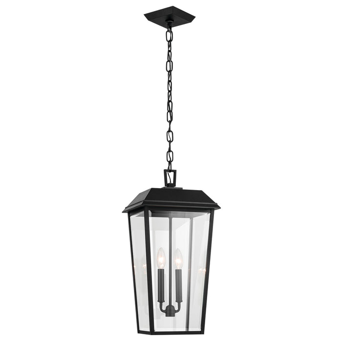 Kichler 59122BKT Two Light Outdoor Pendant, Textured Black