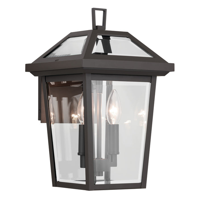 Kichler 59125OZ Two Light Outdoor Wall Mount, Olde Bronze