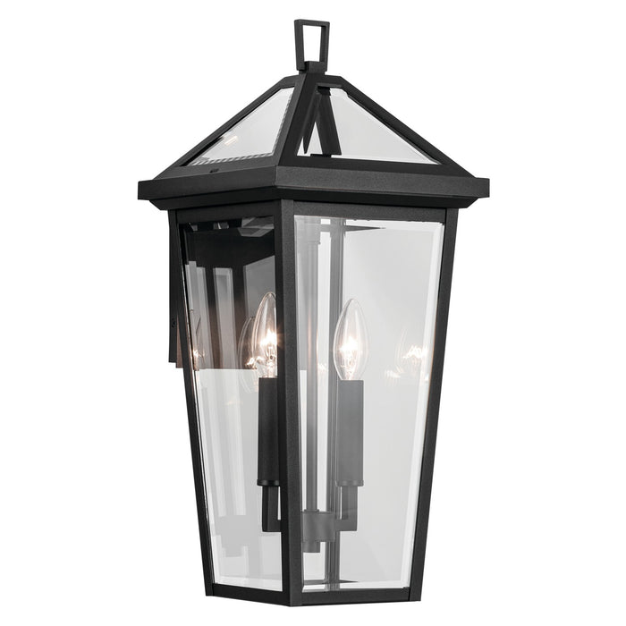 Kichler 59126BKT Two Light Outdoor Wall Mount, Textured Black
