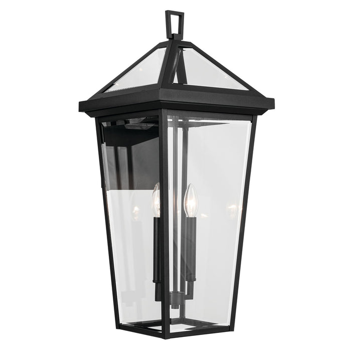 Kichler 59127BKT Two Light Outdoor Wall Mount, Textured Black