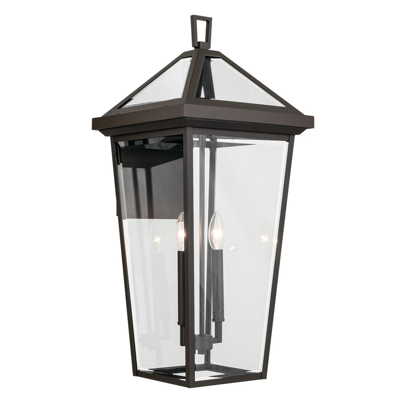 Kichler 59127OZ Two Light Outdoor Wall Mount, Olde Bronze