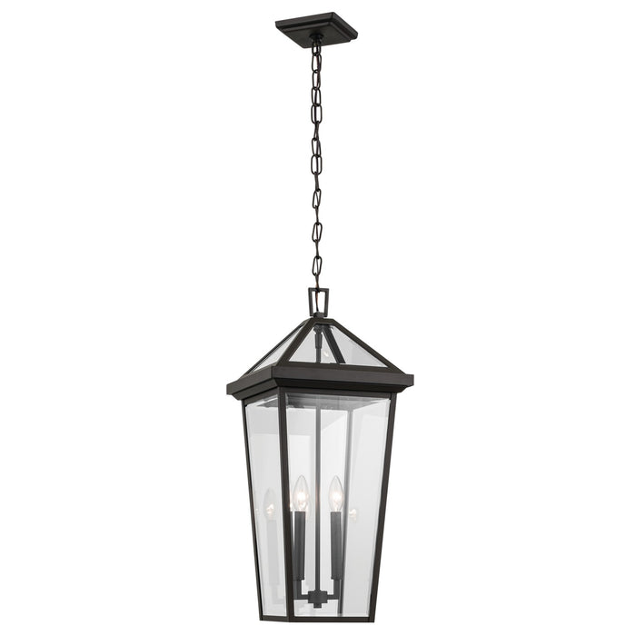 Kichler 59130OZ Two Light Outdoor Pendant, Olde Bronze