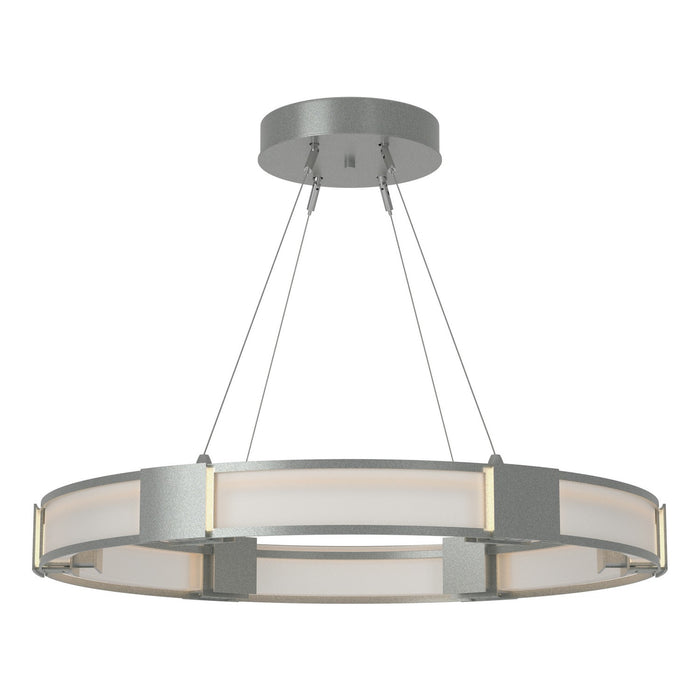 Hubbardton Forge 138588-SKT-STND-82-FD0399 LED Pendant, Vintage Platinum