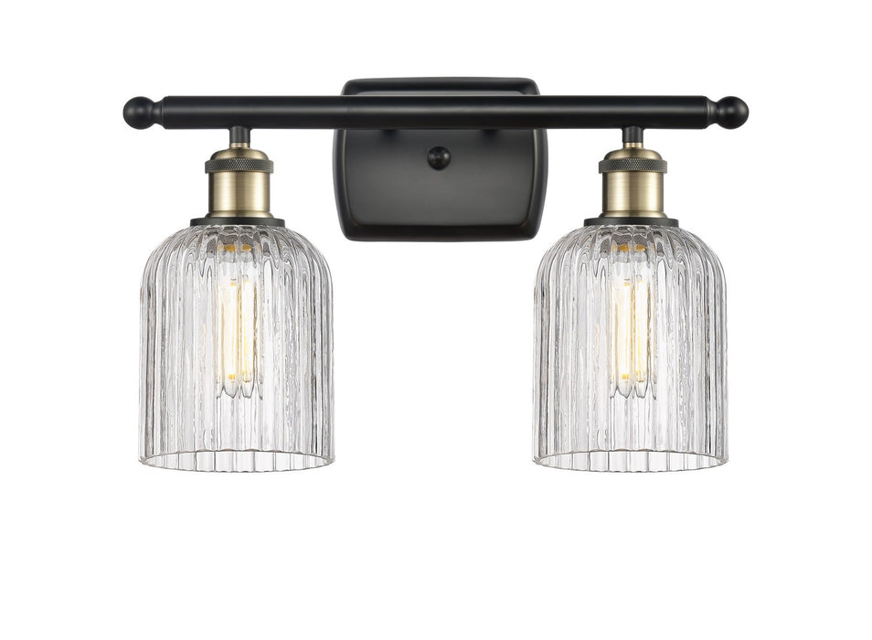 Innovations 516-2W-BAB-G559-5CL Two Light Bath Vanity, Black Antique Brass