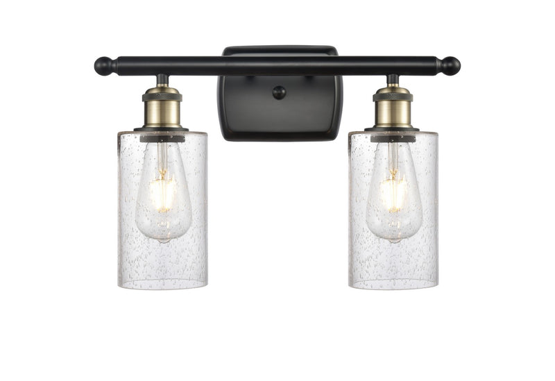 Innovations 516-2W-BAB-G804 Two Light Bath Vanity, Black Antique Brass