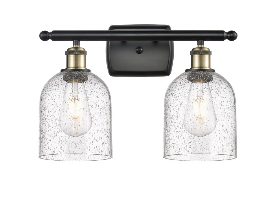 Innovations 516-2W-BAB-G558-6SDY Two Light Bath Vanity, Black Antique Brass