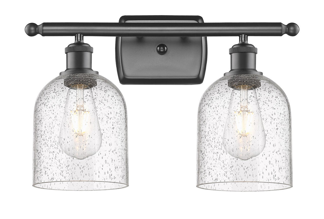 Innovations 516-2W-OB-G558-6SDY Two Light Bath Vanity, Oil Rubbed Bronze