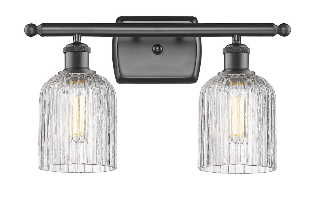 Innovations 516-2W-OB-G559-5CL Two Light Bath Vanity, Oil Rubbed Bronze