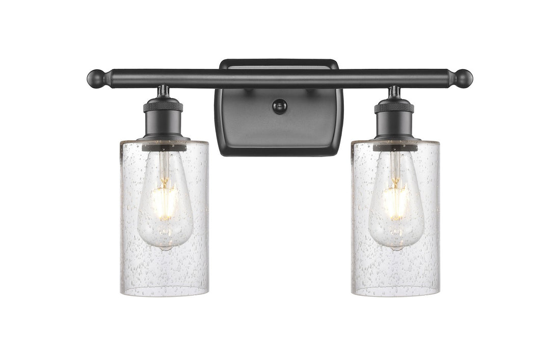 Innovations 516-2W-OB-G804 Two Light Bath Vanity, Oil Rubbed Bronze