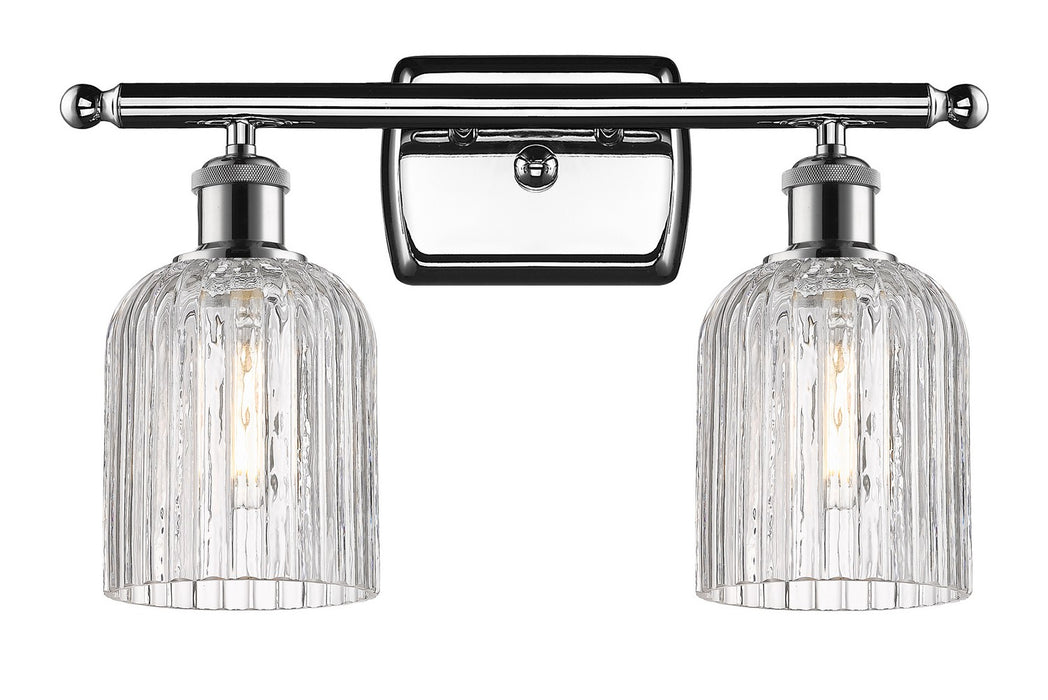 Innovations 516-2W-PC-G559-5CL Two Light Bath Vanity, Polished Chrome