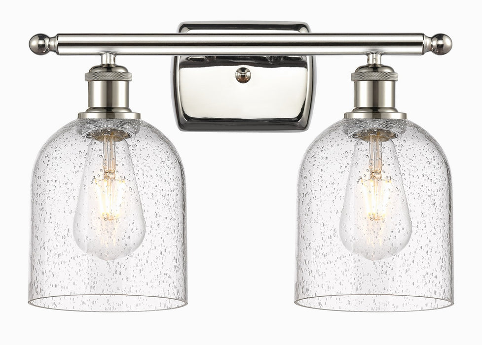 Innovations 516-2W-PN-G558-6SDY Two Light Bath Vanity, Polished Nickel