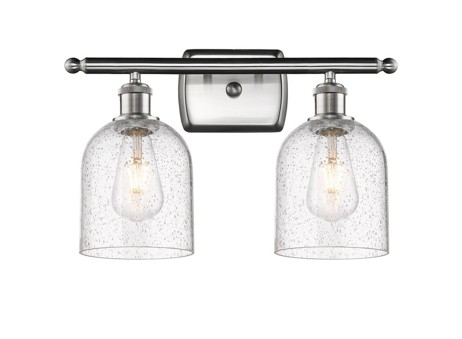 Innovations 516-2W-SN-G558-6SDY Two Light Bath Vanity, Brushed Satin Nickel
