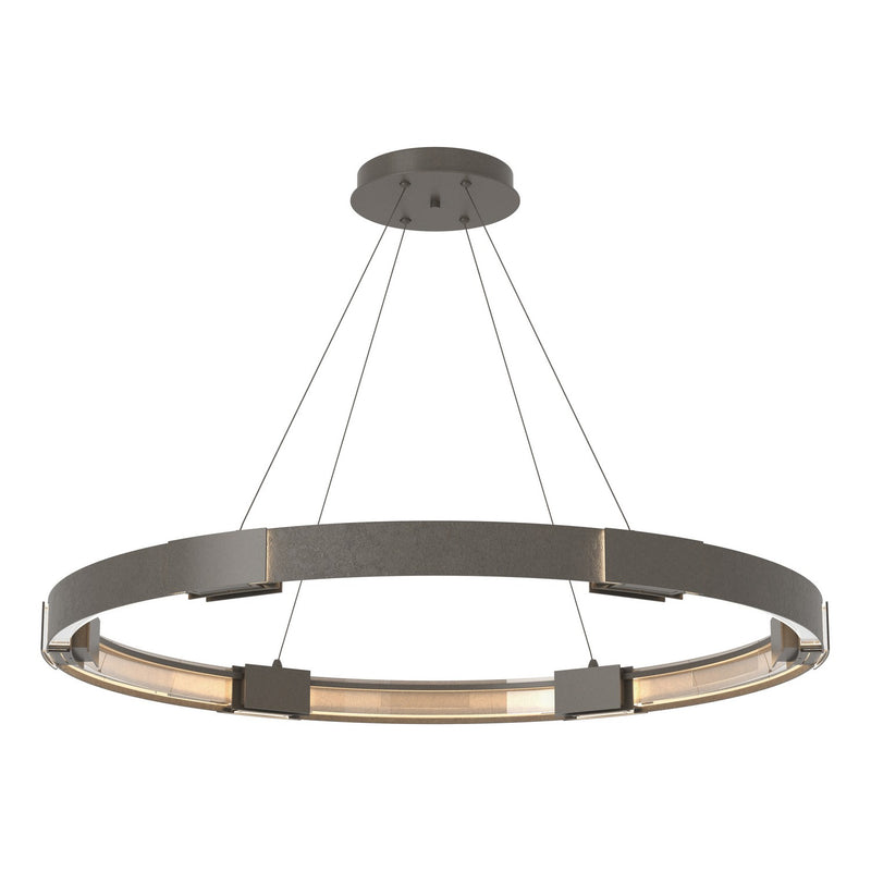 Hubbardton Forge 138589-SKT-STND-07-ZM0394 LED Pendant, Dark Smoke