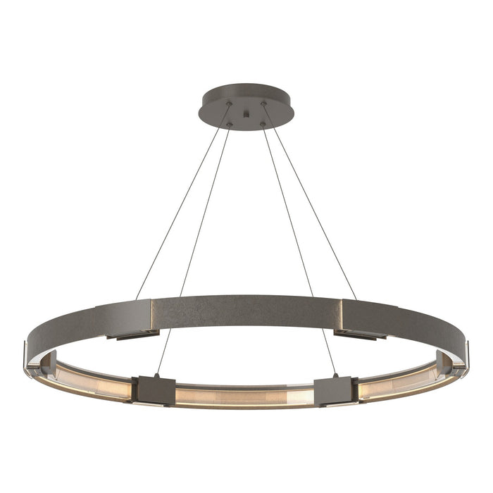 Hubbardton Forge 138589-SKT-STND-07-ZM0394 LED Pendant, Dark Smoke