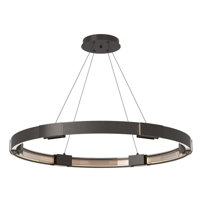 Hubbardton Forge 138589-SKT-STND-14-ZM0394 LED Pendant, Oil Rubbed Bronze