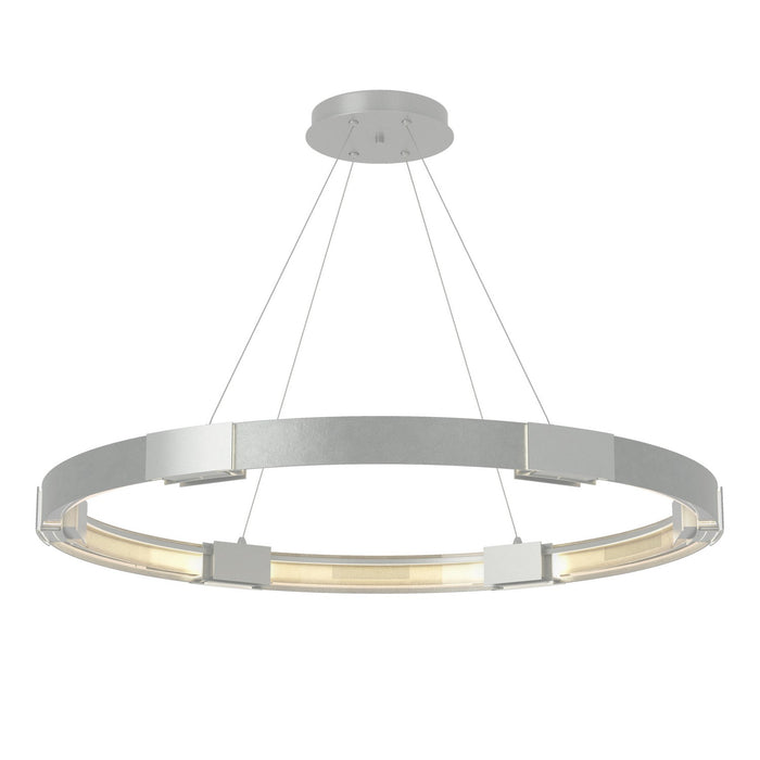 Hubbardton Forge 138589-SKT-STND-82-ZM0394 LED Pendant, Vintage Platinum