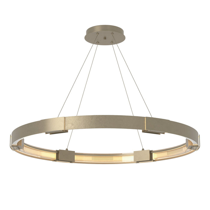 Hubbardton Forge 138589-SKT-STND-84-ZM0394 LED Pendant, Soft Gold