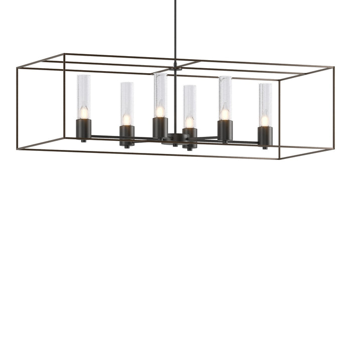 Hubbardton Forge 138940-SKT-MULT-10-05-II0392 Six Light Pendant, Black