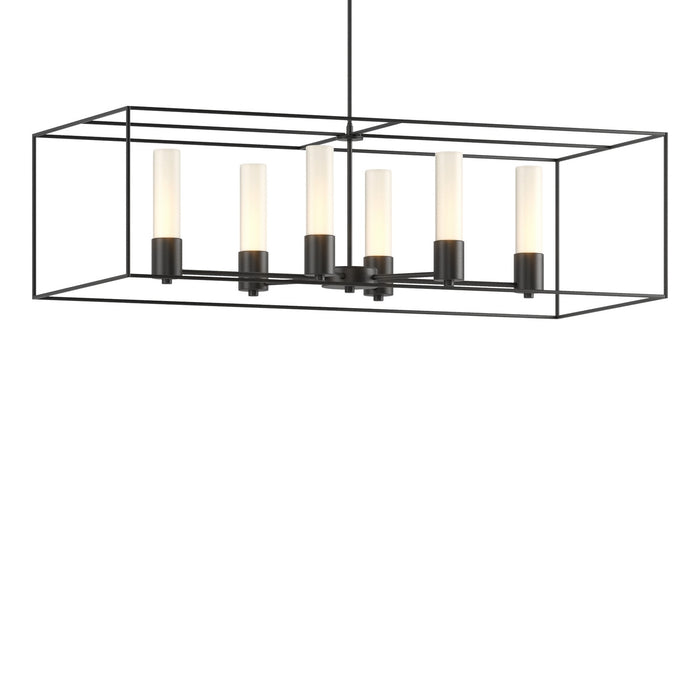 Hubbardton Forge 138940-SKT-MULT-10-10-GG0392 Six Light Pendant, Black