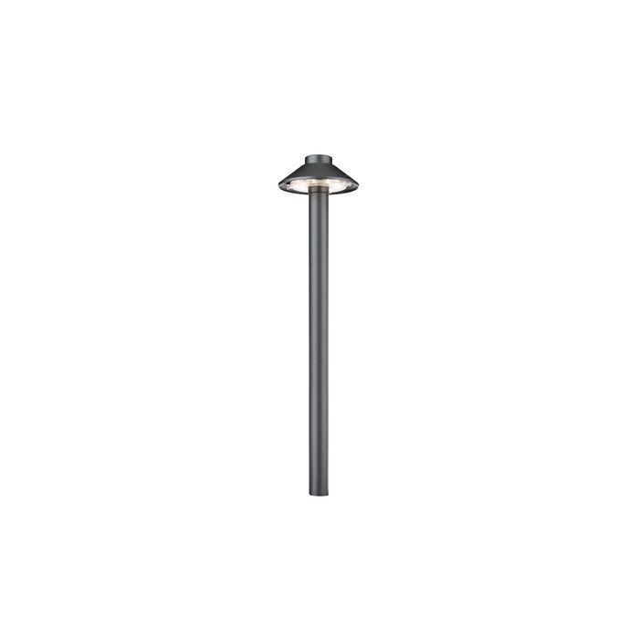 W.A.C. Lighting 6511-27BK LED Landscape Interpath Light, Black On Aluminum