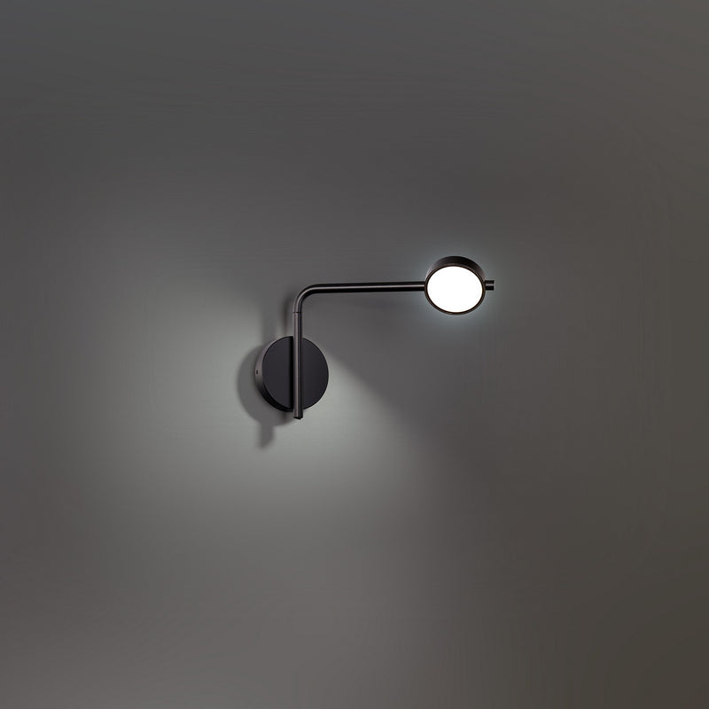 W.A.C. Lighting BL-73314-35-BK LED Swing Arm, Black
