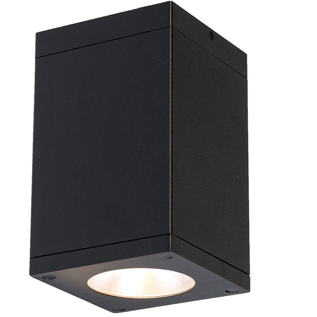 W.A.C. Lighting DC-CD0622-S827-BK LED Flush Mount, Black