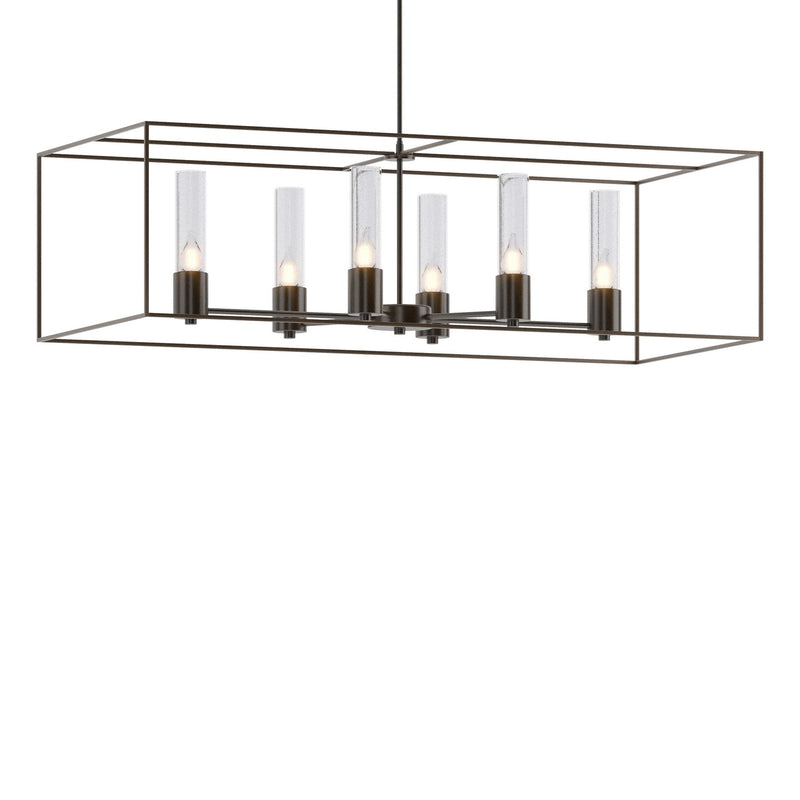 Hubbardton Forge 138940-SKT-MULT-14-05-II0392 Six Light Pendant, Oil Rubbed Bronze