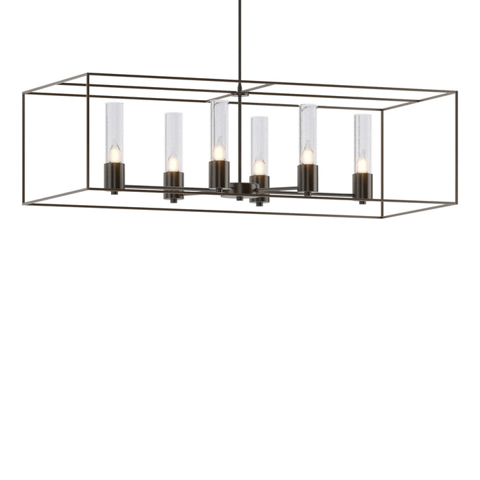 Hubbardton Forge 138940-SKT-MULT-14-05-II0392 Six Light Pendant, Oil Rubbed Bronze