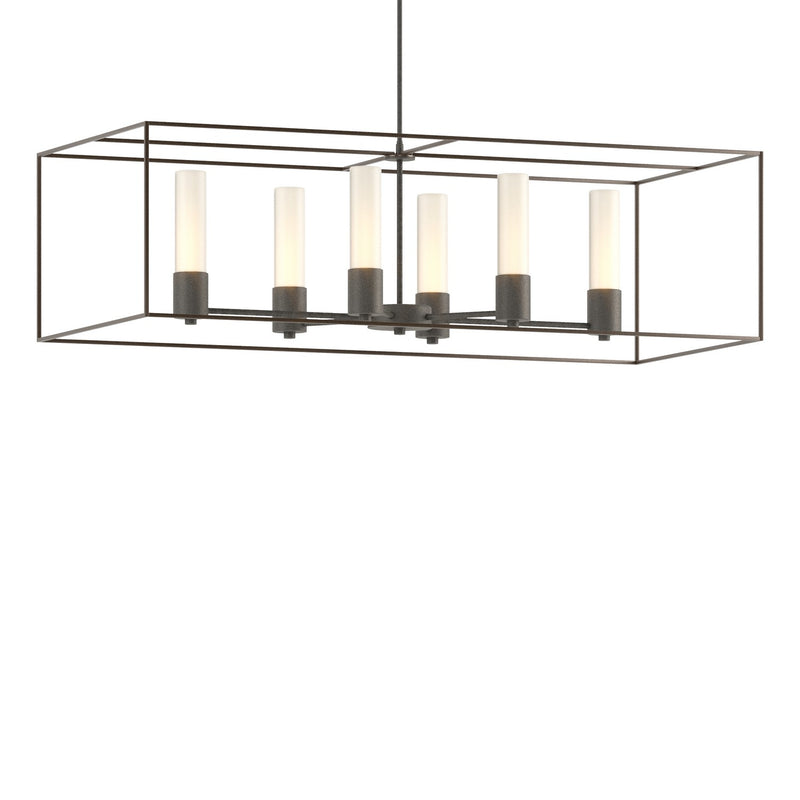 Hubbardton Forge 138940-SKT-MULT-20-05-GG0392 Six Light Pendant, Natural Iron