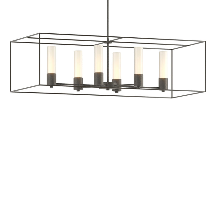 Hubbardton Forge 138940-SKT-MULT-20-07-GG0392 Six Light Pendant, Natural Iron