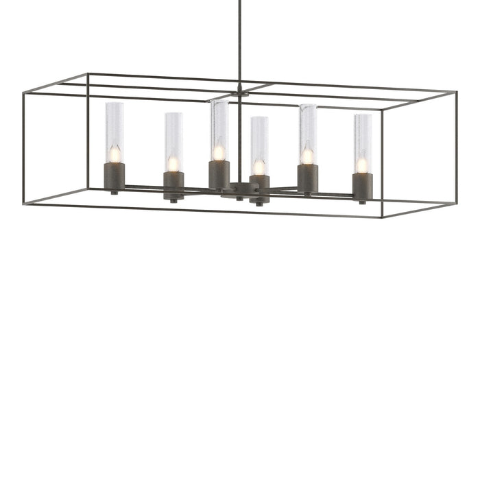 Hubbardton Forge 138940-SKT-MULT-20-07-II0392 Six Light Pendant, Natural Iron