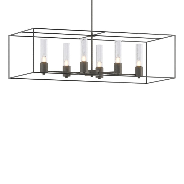 Hubbardton Forge 138940-SKT-MULT-20-10-II0392 Six Light Pendant, Natural Iron
