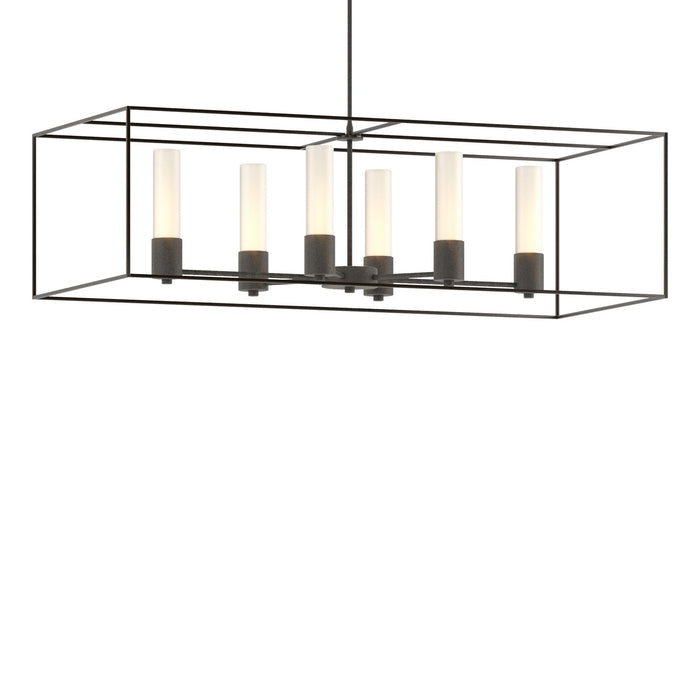 Hubbardton Forge 138940-SKT-MULT-20-14-GG0392 Six Light Pendant, Natural Iron