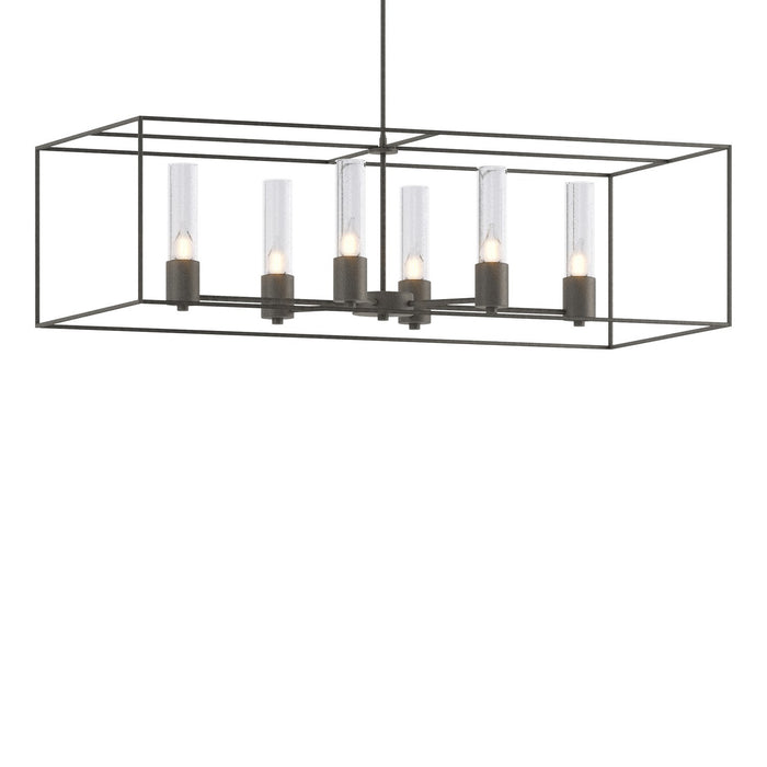 Hubbardton Forge 138940-SKT-MULT-20-20-II0392 Six Light Pendant, Natural Iron